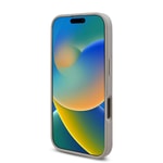 Apple iPhone 16 Pro Max Kılıf Guess Orjinal Lisanslı Taşlı Arka Yüzey Üçgen Logolu Kapak