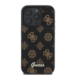 Apple iPhone 16 Pro Max Kılıf Guess Orjinal Lisanslı M-safe Şarj Özellikli Yazı Logolu Peony Kapak