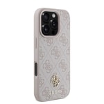 Apple iPhone 16 Pro Max Kılıf Guess Orjinal Lisanslı M-safe Şarj Özellikli Small 4G Classic Kapak
