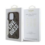 Apple iPhone 16 Pro Max Kılıf Guess Orjinal Lisanslı Big Love Guess Kapak