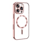 Apple iPhone 16 Pro Max Kılıf Kamera Korumalı M-safe Wireless Şarj Özellikli Zore Demre Kapak