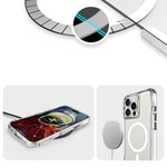 Apple iPhone 16 Pro Max Kılıf M-safe Şarj Özellikli Airbagli Şeffaf Zore İncek Kapak