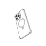 Apple iPhone 16 Pro Max Kılıf M-safe Şarj Özellikli Raptic Dual Serisi Şeffaf Standlı Kapak