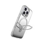 Apple iPhone 16 Pro Max Kılıf M-safe Şarj Özellikli Raptic Air Stand Serisi Aynalı Arka Yüzey Standlı Kapak