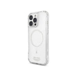 Apple iPhone 16 Pro Max Kılıf M-safe Şarj Özellikli Şeffaf Airbag Tasarımlı Skinarma Saido Nightglow Kapak