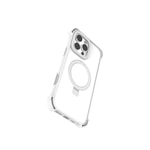 Apple iPhone 16 Pro Max Kılıf M-safe Şarj Özellikli Raptic Dual Serisi Şeffaf Standlı Kapak