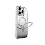 Apple iPhone 16 Pro Max Kılıf M-safe Şarj Özellikli Raptic Air Stand Serisi Aynalı Arka Yüzey Standlı Kapak