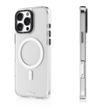 Apple iPhone 16 Pro Max Kılıf M-safe Şarj Özellikli Cam Arka Yüzey TPU Youngkit Gemstone Serisi Kapak