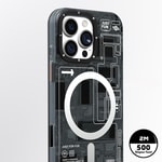 Apple iPhone 16 Pro Max Kılıf M-safe Şarj Özellikli Kamera Denetim Butonlu Youngkit Technology Serisi Kapak