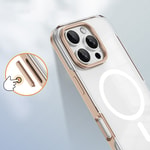 Apple iPhone 16 Pro Max Kılıf M-safe Şarj Özellikli Çıkarılabilir Arka Yüzeyli Zore Polar Kapak