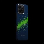 Apple iPhone 16 Pro Max Kılıf M-safe Şarj Özellikli Lumintex Teknolojili Fosforlu Özellikli Aramid Fiber Pitaka Tactile Woven Starpeak Serisi Milky Way Galaxy Kapak