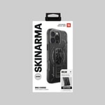 Apple iPhone 16 Pro Max Kılıf M-safe Şarj Özellikli Teknoloji Desenli Standlı Skinarma Helio Kapak