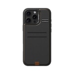Apple iPhone 16 Pro Max Kılıf M-safe Şarj Özellikli Raptic Slim Wallet Serisi Deri Görünümlü Kartlıklı Standlı Kapak