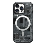 Apple iPhone 16 Pro Max Kılıf M-safe Şarj Özellikli Kamera Denetim Butonlu Youngkit Technology Serisi Kapak