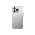 Apple iPhone 16 Pro Max Kılıf M-safe Şarj Özellikli Simli Arka Yüzey Askı Aparatlı Coehl Lumino Kapak