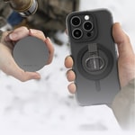 Apple iPhone 16 Pro Max Kılıf M-safe Şarj Özellikli Yüzük Standlı Amazingthing Titan Pro Serisi Kapak