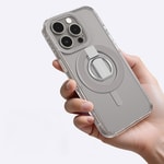 Apple iPhone 16 Pro Max Kılıf M-safe Şarj Özellikli Yüzük Standlı Amazingthing Titan Pro Serisi Kapak