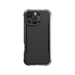 Apple iPhone 16 Pro Max Kılıf M-safe Şarj Özellikli Airbagli Raptic Apex Serisi Karbon Fiber Tasarımlı Kapak