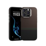 Apple iPhone 16 Pro Max Kılıf M-safe Şarj Özellikli Karbon Fiber Tasarımlı Benks Prestige ArmorPro Kevlar Kapak