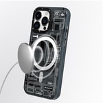 Apple iPhone 16 Pro Max Kılıf M-safe Şarj Özellikli Kamera Denetim Butonlu Youngkit Technology Serisi Kapak