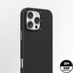 Apple iPhone 16 Pro Max Kılıf M-safe Şarj Özellikli Basit Mat Deri Desenli Youngkit Tech Fashion Serisi Kapak