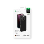 Apple iPhone 16 Pro Max Kılıf M-safe Şarj Özellikli 600D Aramid Fiber Amazingthing Titan Max Serisi Kapak