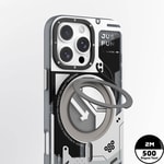 Apple iPhone 16 Pro Max Kılıf M-safe Şarj Özellikli Youngkit 360° Standlı Starship Serisi Kapak