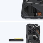 Apple iPhone 16 Pro Max Kılıf M-safe Şarj Özellikli Mekanik Tasarımlı Benks Perspective Serisi Kapak