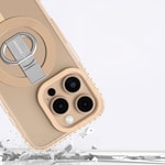 Apple iPhone 16 Pro Max Kılıf M-safe Şarj Özellikli Yüzük Standlı Amazingthing Titan Pro Serisi Kapak