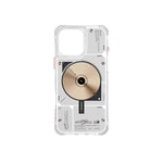 Apple iPhone 16 Pro Max Kılıf M-safe Şarj Özellikli Disk Desenli Airbag Tasarımlı Skinarma Nova Kapak