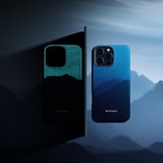 Apple iPhone 16 Pro Max Kılıf M-safe Şarj Özellikli Lumintex Teknolojili Fosforlu Özellikli Aramid Fiber Pitaka Tactile Woven Starpeak Serisi Over The Horizon Kapak