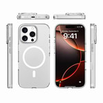 Apple iPhone 16 Pro Max Kılıf M-safe Şarj Özellikli Kamera Korumalı Zore Kripto Kapak