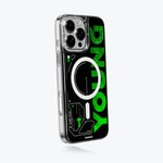 Apple iPhone 16 Pro Max Kılıf M-safe Şarj Özellikli Airbagli Çift Katmanlı Youngkit Future Streamer Serisi Kapak
