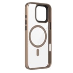 Apple iPhone 16 Pro Max Kılıf M-safe Şarj Özellikli Cam Arka Yüzey TPU Youngkit Gemstone Serisi Kapak