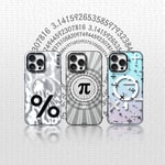 Apple iPhone 16 Pro Max Kılıf M-safe Şarj Özellikli Youngkit Mathematical Serisi Kapak
