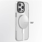 Apple iPhone 16 Pro Max Kılıf M-safe Şarj Özellikli Youngkit Hidden Sand Serisi Kapak
