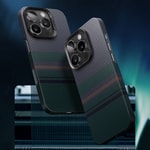 Apple iPhone 16 Pro Max Kılıf M-safe Şarj Özellikli Karbon Fiber Tasarımlı Benks Aurora ArmorAir Kevlar Kapak