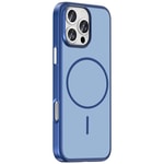 Apple iPhone 16 Pro Max Kılıf M-Safe Şarj Özellikli Zore Lora PC Kapak