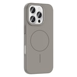 Apple iPhone 16 Pro Max Kılıf M-safe Şarj Özellikli Zore Ruby Sert Kapak