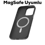 Apple iPhone 16 Pro Max Kılıf M-safe Şarj Özellikli Karbon Fiber Desenli Mutural Montage Kapak