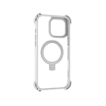 Apple iPhone 16 Pro Max Kılıf M-safe Şarj Özellikli Raptic Dual Serisi Şeffaf Standlı Kapak