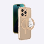 Apple iPhone 16 Pro Max Kılıf M-safe Şarj Özellikli Yüzük Standlı Amazingthing Titan Pro Serisi Kapak