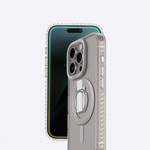 Apple iPhone 16 Pro Max Kılıf M-safe Şarj Özellikli Yüzük Standlı Amazingthing Titan Pro Serisi Kapak