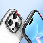 Apple iPhone 16 Pro Max Kılıf M-safe Şarj Özellikli Çıkarılabilir Arka Yüzeyli Zore Polar Kapak