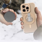 Apple iPhone 16 Pro Max Kılıf M-safe Şarj Özellikli Yüzük Standlı Amazingthing Titan Pro Serisi Kapak