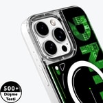 Apple iPhone 16 Pro Max Kılıf M-safe Şarj Özellikli Airbagli Çift Katmanlı Youngkit Future Streamer Serisi Kapak
