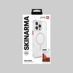 Apple iPhone 16 Pro Max Kılıf M-safe Şarj Özellikli Şeffaf Airbag Tasarımlı Skinarma Saido Kapak