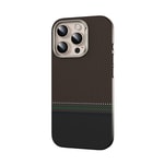 Apple iPhone 16 Pro Max Kılıf M-safe Şarj Özellikli Karbon Fiber Tasarımlı Benks Prestige ArmorPro Kevlar Kapak