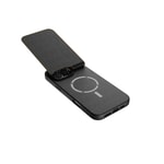 Apple iPhone 16 Pro Max Kılıf M-safe Şarj Özellikli Raptic Slim Wallet Serisi Deri Görünümlü Kartlıklı Standlı Kapak