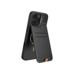 Apple iPhone 16 Pro Max Kılıf M-safe Şarj Özellikli Raptic Slim Wallet Serisi Deri Görünümlü Kartlıklı Standlı Kapak